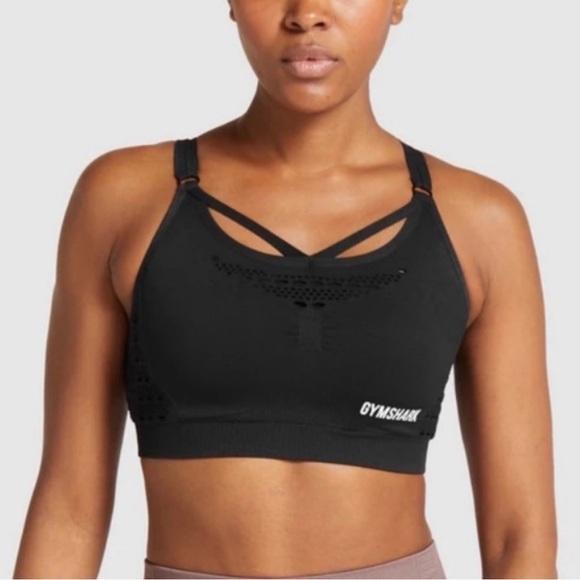 GYMSHARK Energy seamless bra black - Picture 1 of 3
